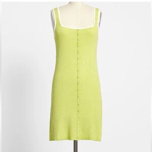 ModCloth Matcha Do About Nothing Sweater Dress LG